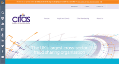 Desktop Screenshot of cifas.org.uk